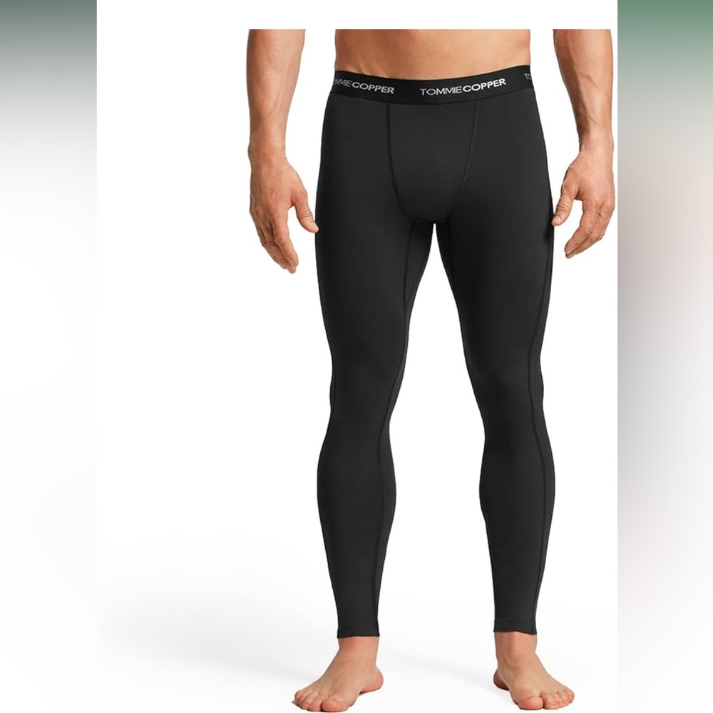 Tommie Copper Men’s Performance Compression Tights | UPF 50 Active Wear